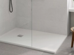 Receveur de douche grande taille Extra plat, Largeur 60 à 220 cm x 60 à 120 cm, dix couleurs aux choix, Résine anti glissant PN22, finition ardoise, LIVRAISON OFFERTE et rapide